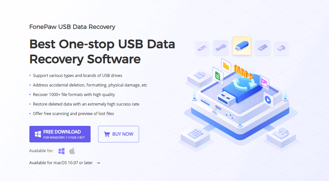 FonePaw USB Data Recovery: Revolutionizing USB Data Restoration - PR Fire