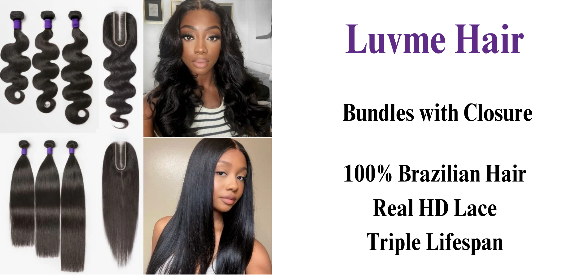 Luvme Hair Bundles with Closure: Combining Luxury, Quality, and Versatility