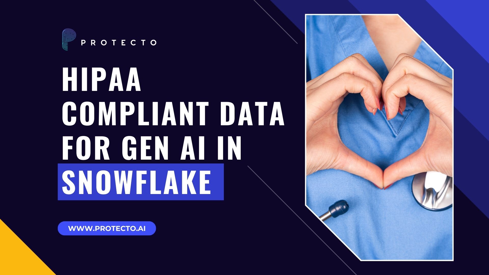 Protecto Unveils Enhanced Capabilities to Enable HIPAA-Compliant Data for Generative AI Applications in Snowflake