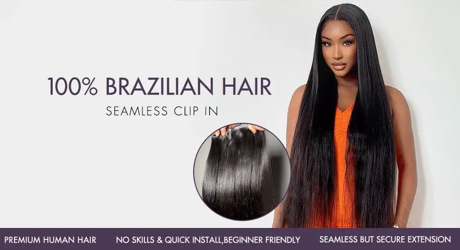 Luvme Hair Introduces 100% Brazilian Clip-In Hair Extensions