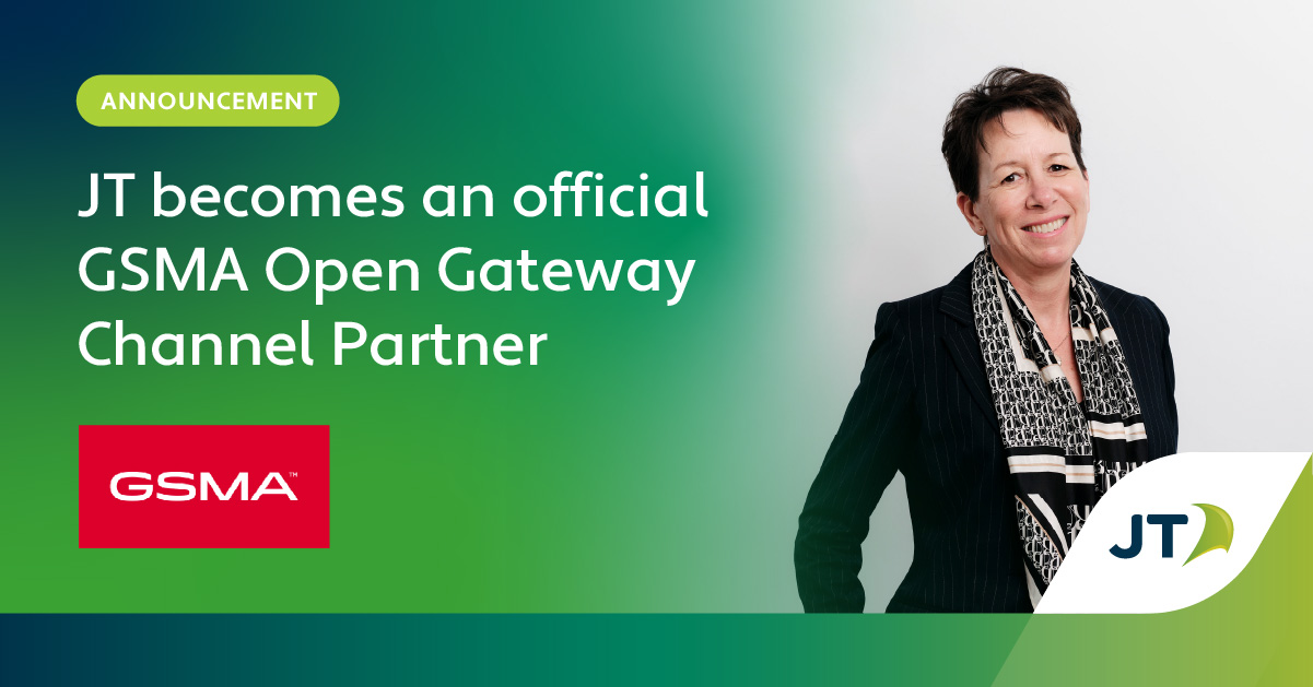 JT Becomes a GSMA Open Gateway Channel Partner