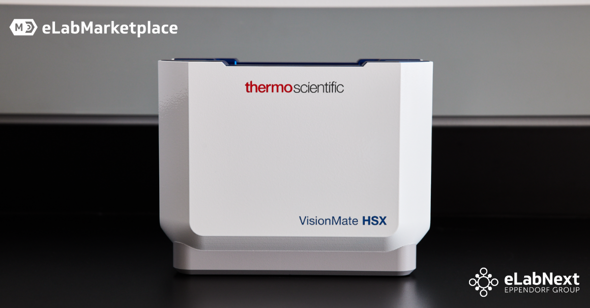 Thermo Scientific™ VisionMate™ HSX High Speed Barcode Reader Integrates with eLabNext Platform