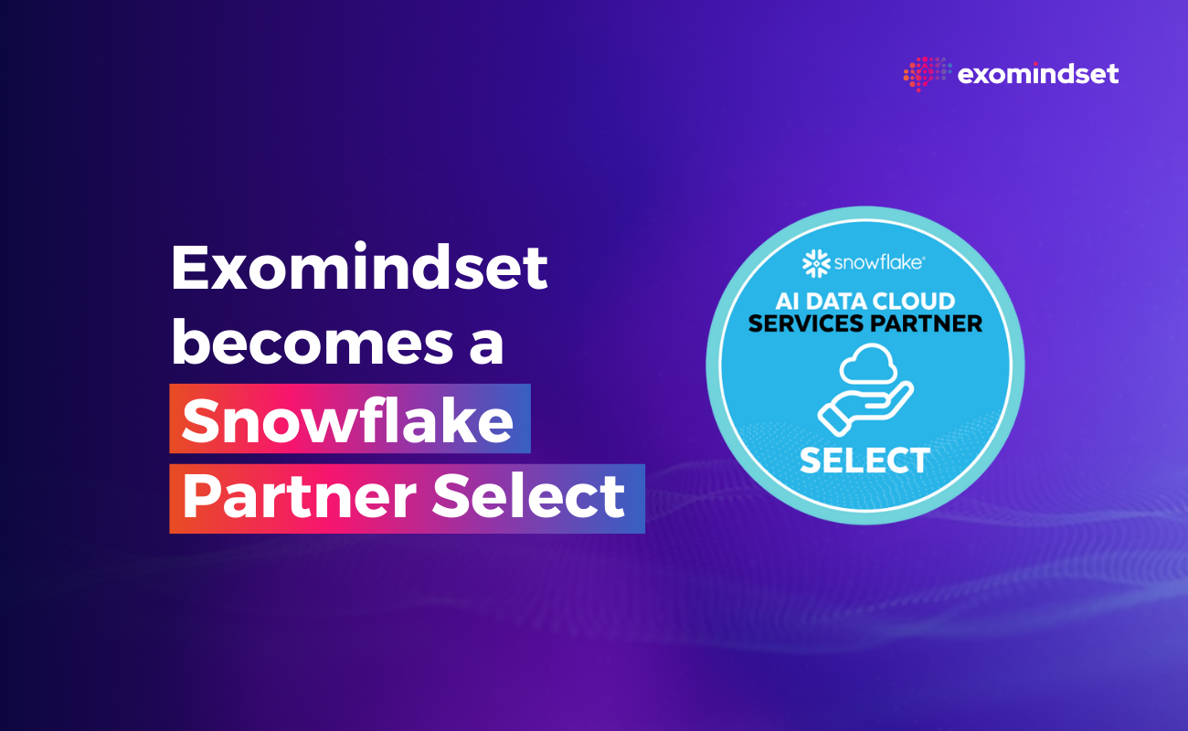 Exomindset becomes a Snowflake Partner Select